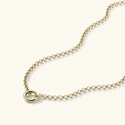 Necklaces<Mejuri Rolo Chain Charm Necklace