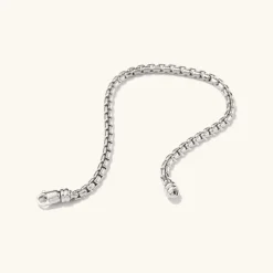 Bracelets<Mejuri Round Box Chain Bracelet