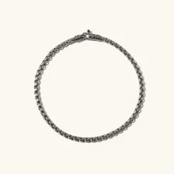 Bracelets<Mejuri Round Box Chain Bracelet