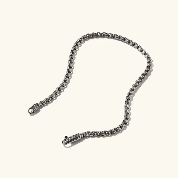 Bracelets<Mejuri Round Box Chain Bracelet