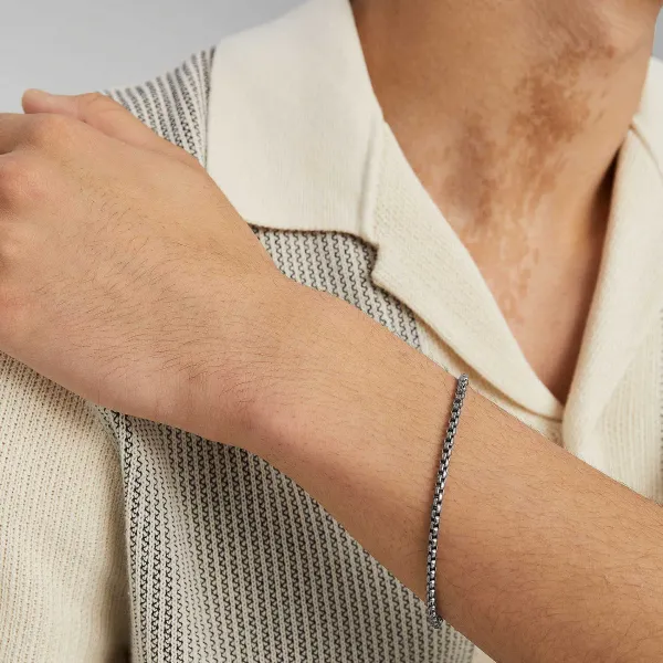 Bracelets<Mejuri Round Box Chain Bracelet
