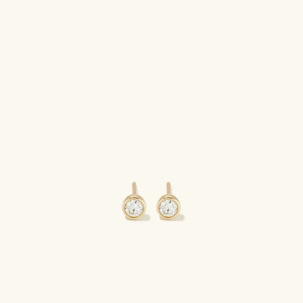 Earrings<Mejuri Round Diamond Studs