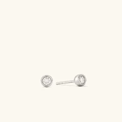 Earrings<Mejuri Round Diamond Studs