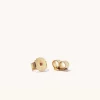 Earrings<Mejuri Round Topaz Studs