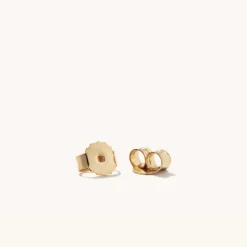 Earrings<Mejuri Round Topaz Studs