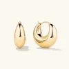 Earrings<Mejuri Sculptural Hoops