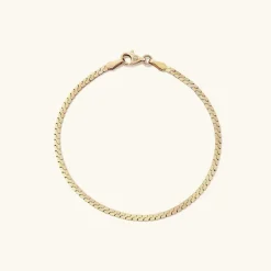 Bracelets<Mejuri Serpentine Chain Bracelet