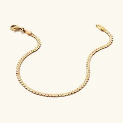 Bracelets<Mejuri Serpentine Chain Bracelet
