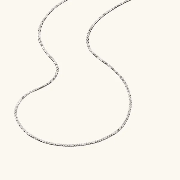 Necklaces<Mejuri Serpentine Chain Necklace