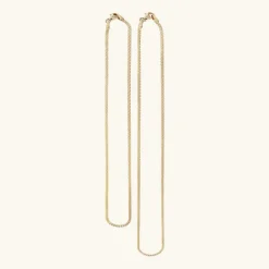 Necklaces<Mejuri Serpentine Chain Necklace