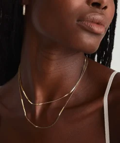 Necklaces<Mejuri Serpentine Chain Necklace