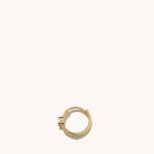 Earrings<Mejuri Single Colored Mini Hoop