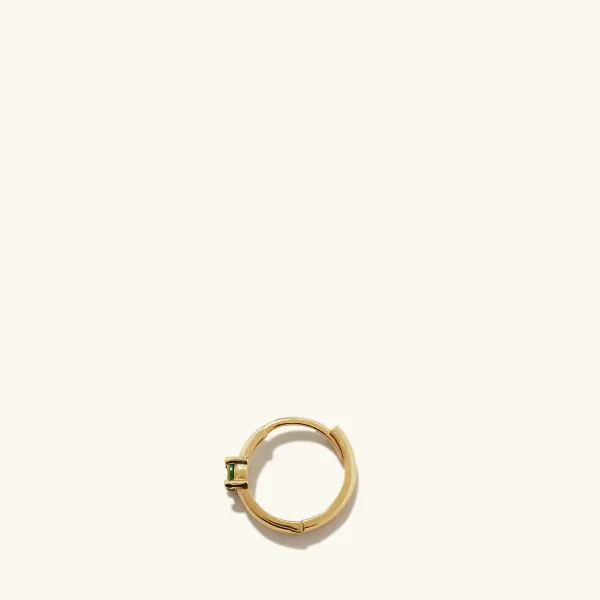 Earrings<Mejuri Single Colored Mini Hoop