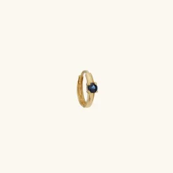 Earrings<Mejuri Single Colored Mini Hoop