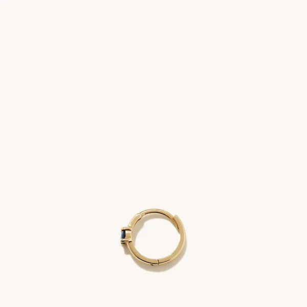 Earrings<Mejuri Single Colored Mini Hoop