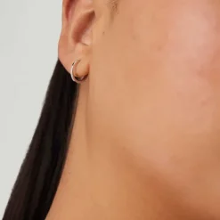 Earrings<Mejuri Single Easy Huggie Hoop