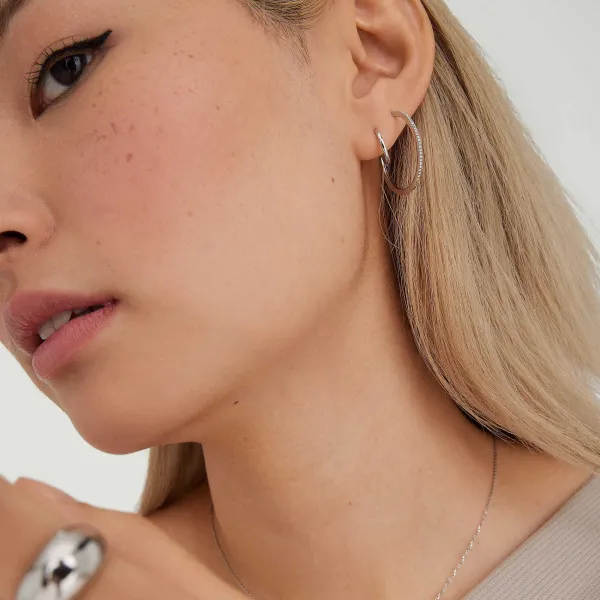 Earrings<Mejuri Single Easy Huggie Hoop