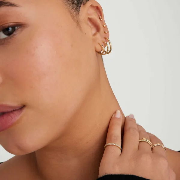 Earrings<Mejuri Single Easy Huggie Hoop