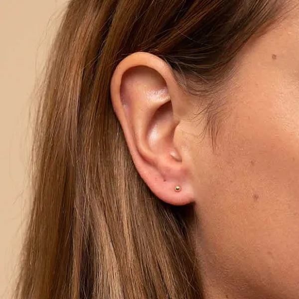 Earrings<Mejuri Single Sphere Stud