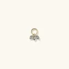 Earrings<Mejuri Single Triple Marquise Diamond Hoop Charm