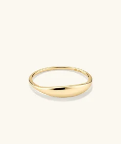 Rings<Mejuri Slim Signet Ring