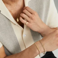Bracelets<Mejuri Square Box Chain Bracelet