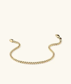 Bracelets<Mejuri Square Box Chain Bracelet