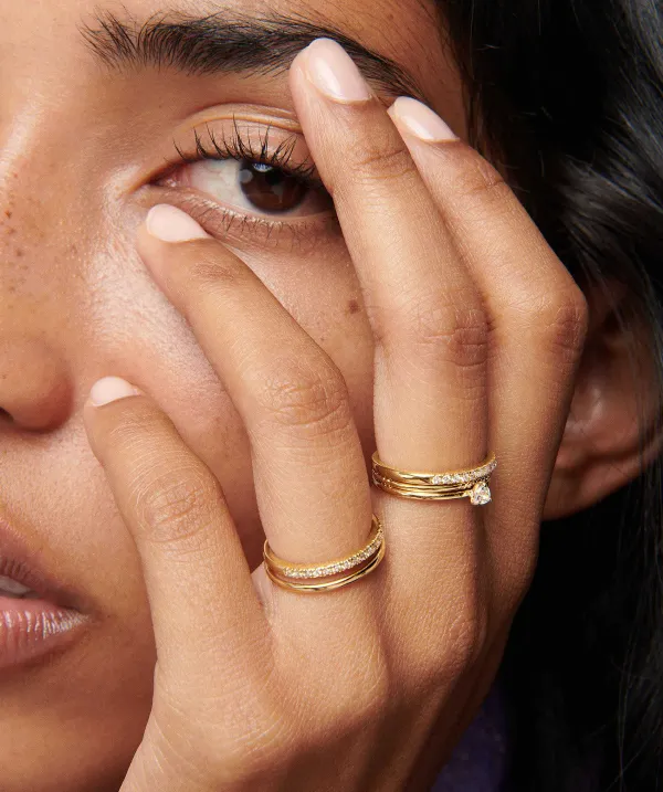 Rings<Mejuri Stacker Ring