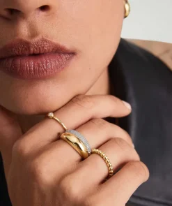 Rings<Mejuri Thin D Me Ring