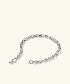 Bracelets<Mejuri Trace Rectangle Chain Bracelet