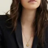 Necklaces<Mejuri Transformation: Serpent Coin Charm Pendant