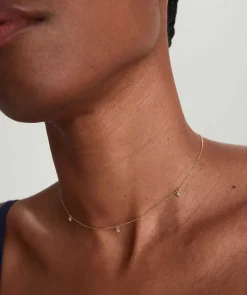 Necklaces<Mejuri Trio Diamond Necklace