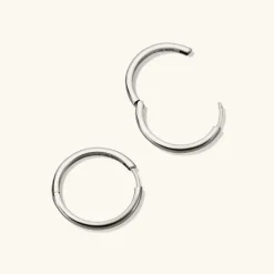 Earrings<Mejuri Tube Large Hoops