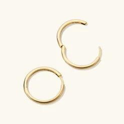 Earrings<Mejuri Tube Large Hoops