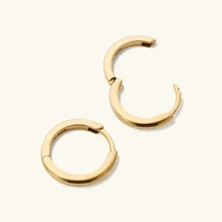 Earrings<Mejuri Tube Medium Hoops