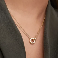 Necklaces<Mejuri Vermeil Linked Necklace