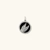 Necklaces<Mejuri Victory: Winged Coin Charm Pendant