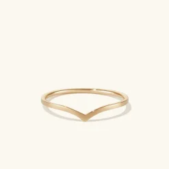 Rings<Mejuri Wishbone Ring