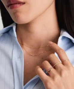 Rings<Mejuri Wishbone Stacker Set