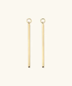 Earrings<Mejuri Xl Bar Hoop Charms