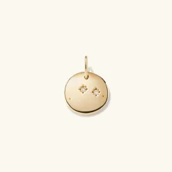Necklaces<Mejuri Zodiac Charm Pendant
