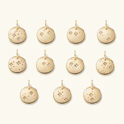 Necklaces<Mejuri Zodiac Charm Pendant