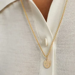 Necklaces<Mejuri Zodiac Charm Pendant
