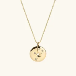 Necklaces<Mejuri Zodiac Pendant Necklace