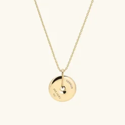 Necklaces<Mejuri Zodiac Pendant Necklace