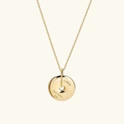 Necklaces<Mejuri Zodiac Pendant Necklace