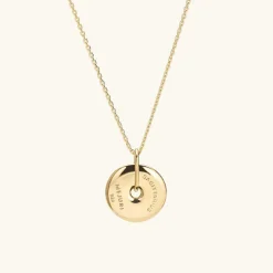 Necklaces<Mejuri Zodiac Pendant Necklace