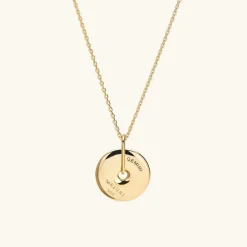 Necklaces<Mejuri Zodiac Pendant Necklace
