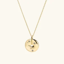 Necklaces<Mejuri Zodiac Pendant Necklace