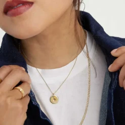 Necklaces<Mejuri Zodiac Pendant Necklace